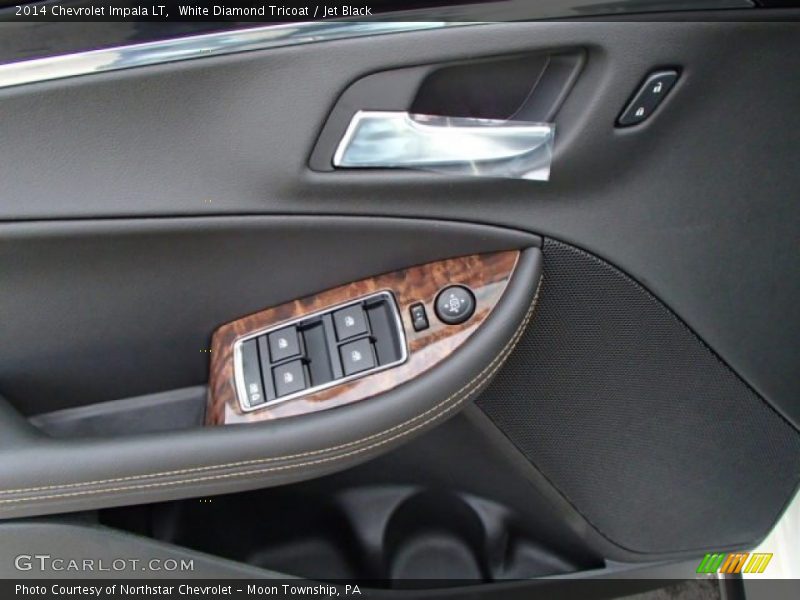 White Diamond Tricoat / Jet Black 2014 Chevrolet Impala LT