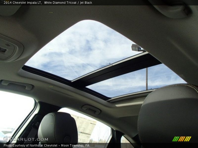 White Diamond Tricoat / Jet Black 2014 Chevrolet Impala LT