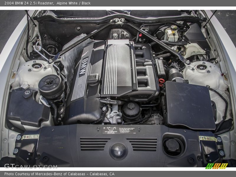  2004 Z4 2.5i Roadster Engine - 2.5 Liter DOHC 24-Valve Inline 6 Cylinder