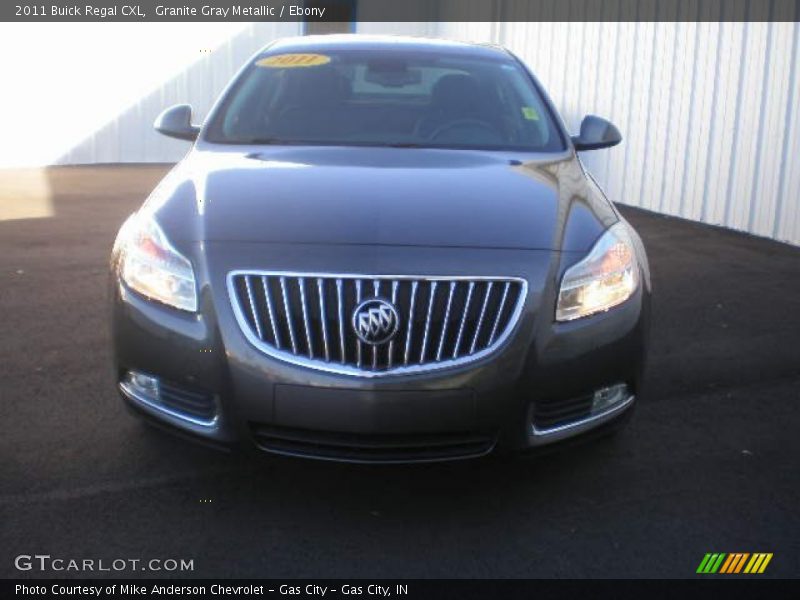Granite Gray Metallic / Ebony 2011 Buick Regal CXL