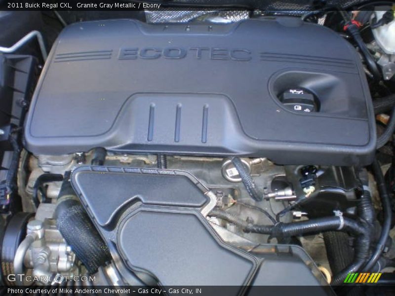Granite Gray Metallic / Ebony 2011 Buick Regal CXL