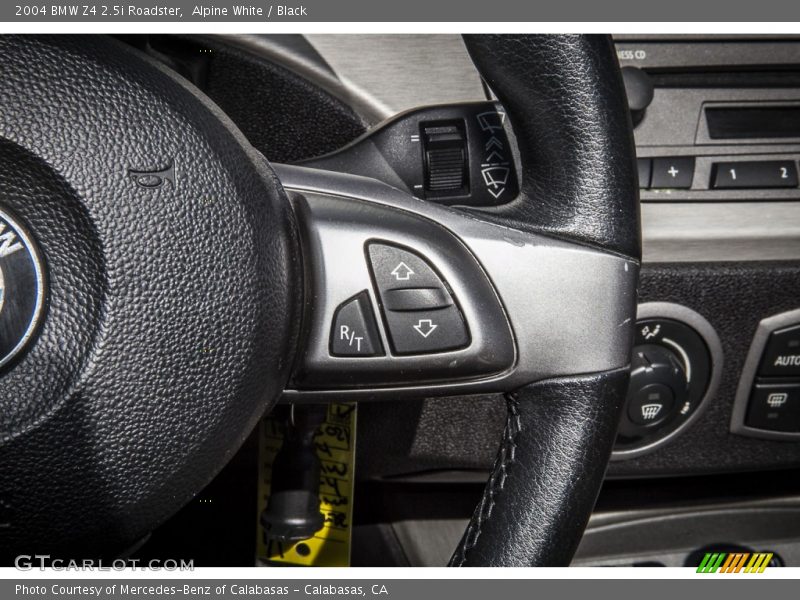 Controls of 2004 Z4 2.5i Roadster