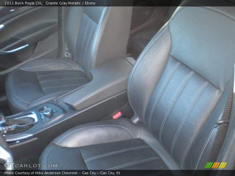 Granite Gray Metallic / Ebony 2011 Buick Regal CXL