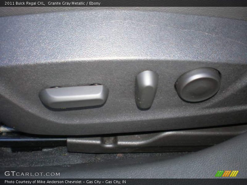 Granite Gray Metallic / Ebony 2011 Buick Regal CXL