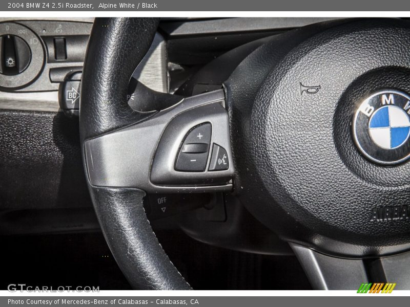 Controls of 2004 Z4 2.5i Roadster