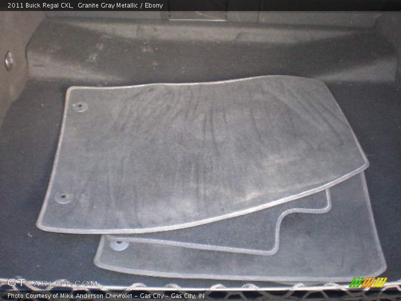 Granite Gray Metallic / Ebony 2011 Buick Regal CXL