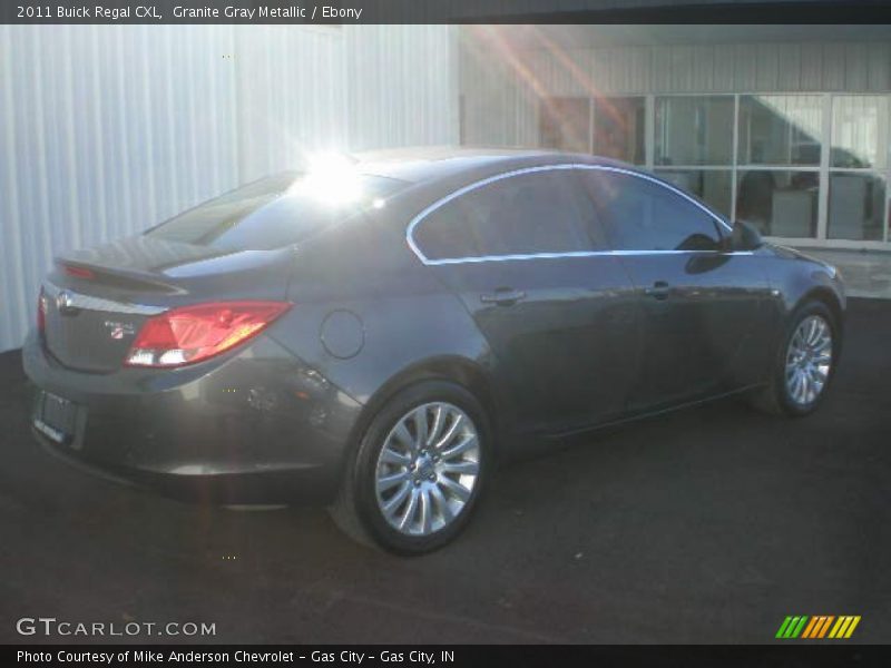 Granite Gray Metallic / Ebony 2011 Buick Regal CXL