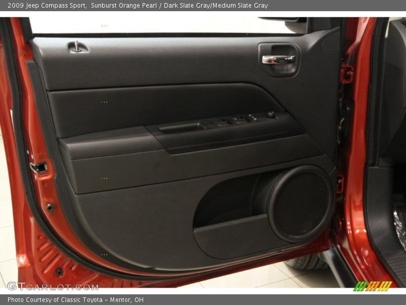 Sunburst Orange Pearl / Dark Slate Gray/Medium Slate Gray 2009 Jeep Compass Sport