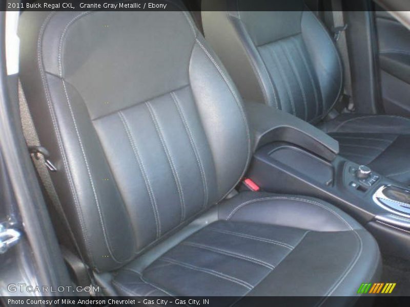 Granite Gray Metallic / Ebony 2011 Buick Regal CXL