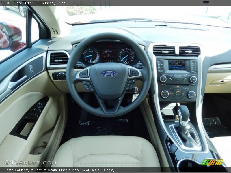 Sunset / Dune 2014 Ford Fusion SE