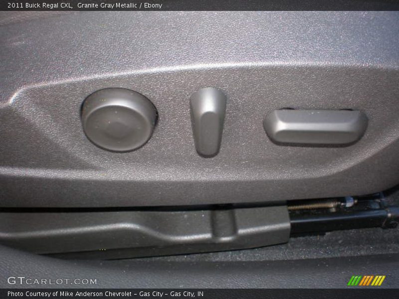 Granite Gray Metallic / Ebony 2011 Buick Regal CXL