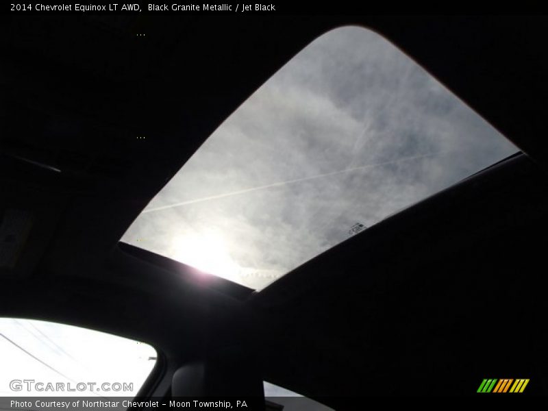 Black Granite Metallic / Jet Black 2014 Chevrolet Equinox LT AWD