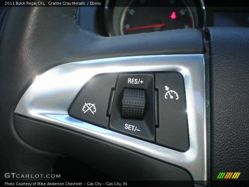 Granite Gray Metallic / Ebony 2011 Buick Regal CXL