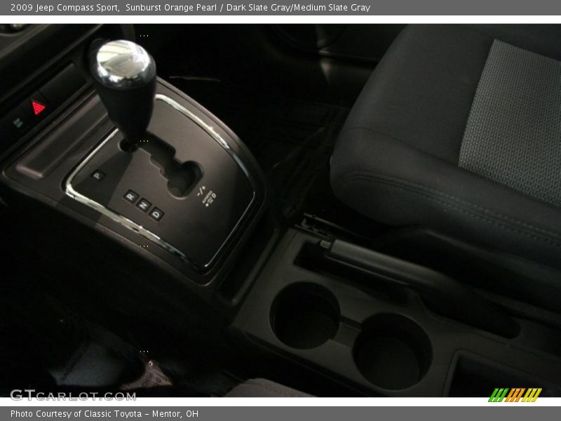 Sunburst Orange Pearl / Dark Slate Gray/Medium Slate Gray 2009 Jeep Compass Sport