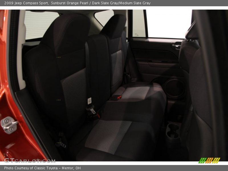 Sunburst Orange Pearl / Dark Slate Gray/Medium Slate Gray 2009 Jeep Compass Sport