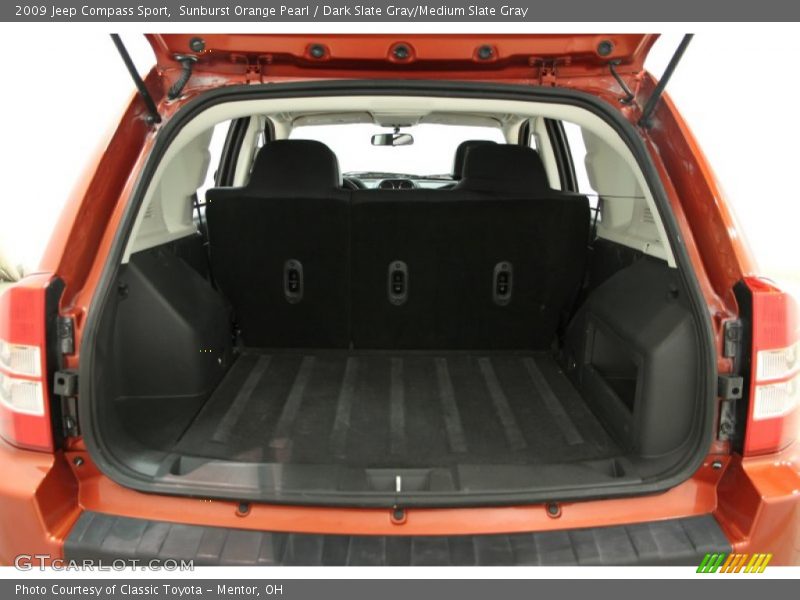 Sunburst Orange Pearl / Dark Slate Gray/Medium Slate Gray 2009 Jeep Compass Sport