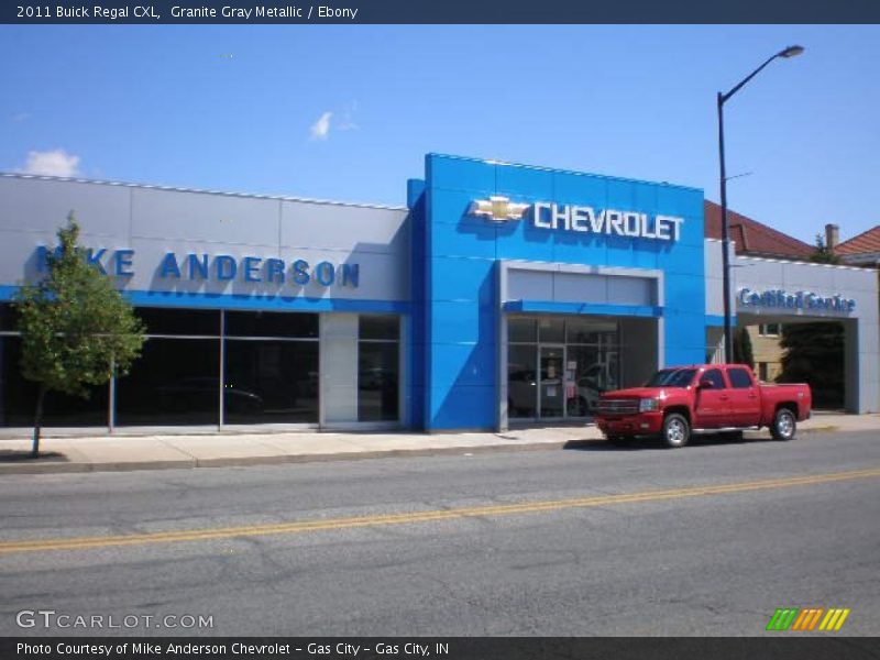 Granite Gray Metallic / Ebony 2011 Buick Regal CXL