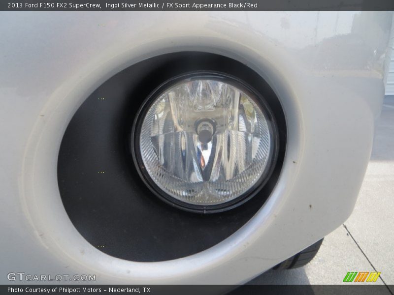 Ingot Silver Metallic / FX Sport Appearance Black/Red 2013 Ford F150 FX2 SuperCrew