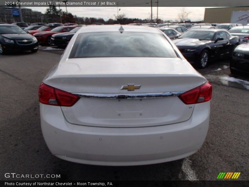 White Diamond Tricoat / Jet Black 2014 Chevrolet Impala LT