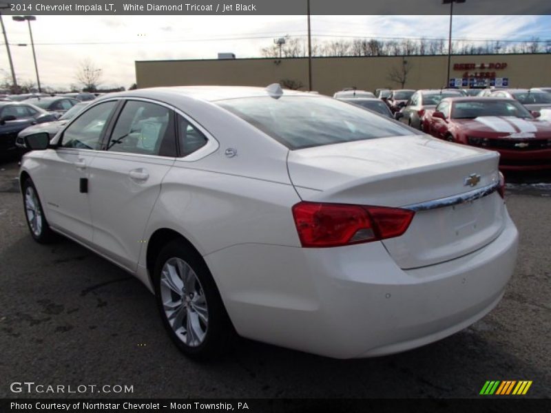 White Diamond Tricoat / Jet Black 2014 Chevrolet Impala LT