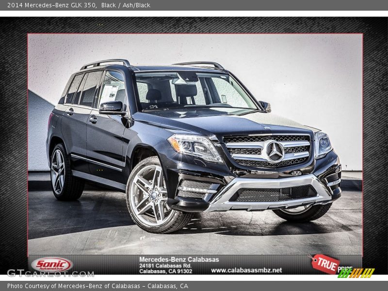 Black / Ash/Black 2014 Mercedes-Benz GLK 350