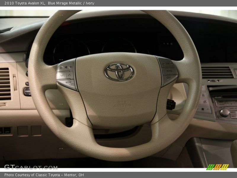 Blue Mirage Metallic / Ivory 2010 Toyota Avalon XL
