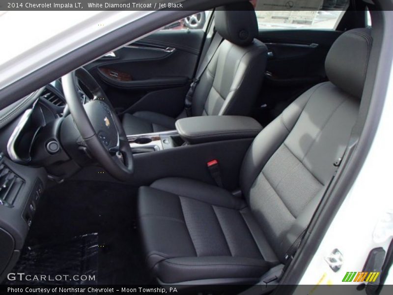 White Diamond Tricoat / Jet Black 2014 Chevrolet Impala LT