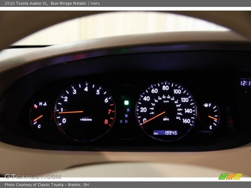 Blue Mirage Metallic / Ivory 2010 Toyota Avalon XL