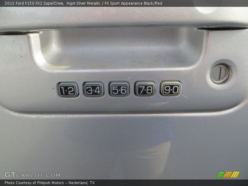 Ingot Silver Metallic / FX Sport Appearance Black/Red 2013 Ford F150 FX2 SuperCrew