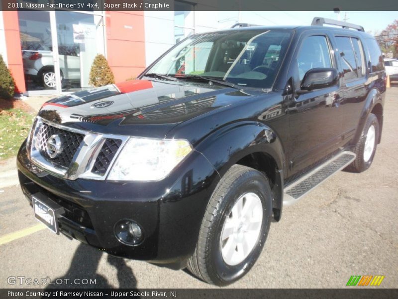 Super Black / Graphite 2011 Nissan Pathfinder SV 4x4