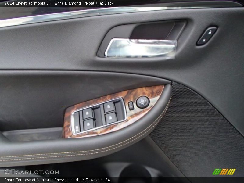 White Diamond Tricoat / Jet Black 2014 Chevrolet Impala LT