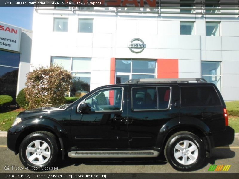 Super Black / Graphite 2011 Nissan Pathfinder SV 4x4