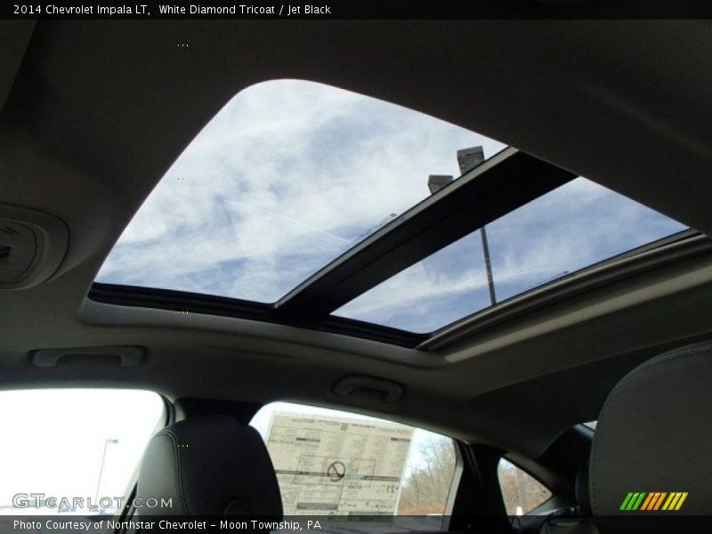 White Diamond Tricoat / Jet Black 2014 Chevrolet Impala LT