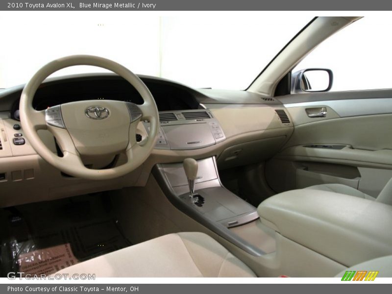 Blue Mirage Metallic / Ivory 2010 Toyota Avalon XL