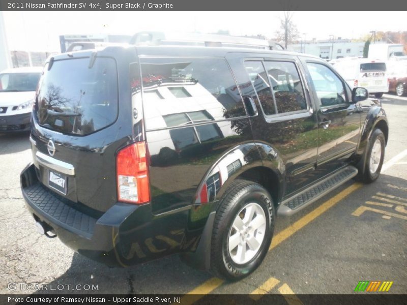 Super Black / Graphite 2011 Nissan Pathfinder SV 4x4