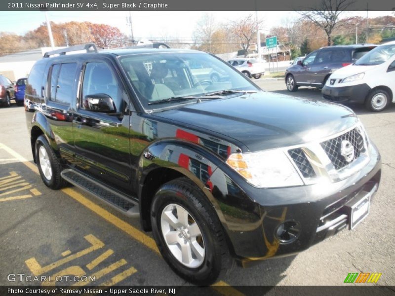 Super Black / Graphite 2011 Nissan Pathfinder SV 4x4