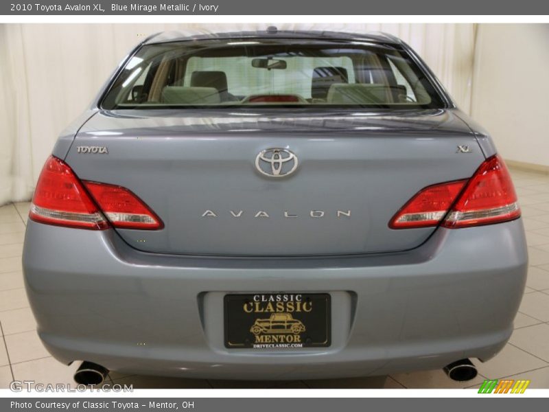 Blue Mirage Metallic / Ivory 2010 Toyota Avalon XL