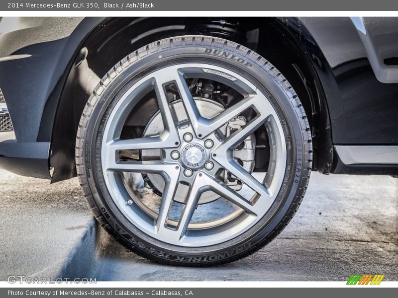 Black / Ash/Black 2014 Mercedes-Benz GLK 350