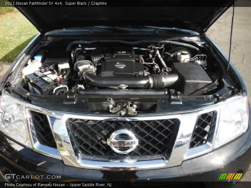 Super Black / Graphite 2011 Nissan Pathfinder SV 4x4