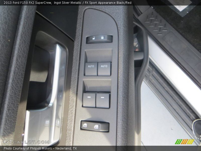 Ingot Silver Metallic / FX Sport Appearance Black/Red 2013 Ford F150 FX2 SuperCrew