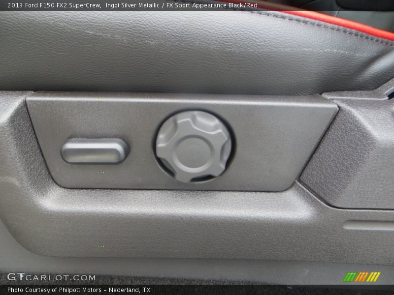 Ingot Silver Metallic / FX Sport Appearance Black/Red 2013 Ford F150 FX2 SuperCrew
