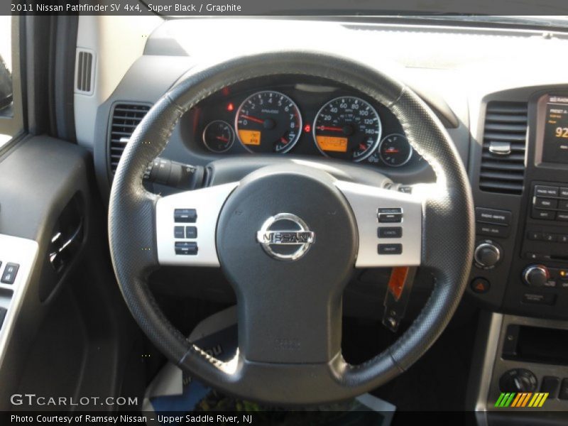 Super Black / Graphite 2011 Nissan Pathfinder SV 4x4