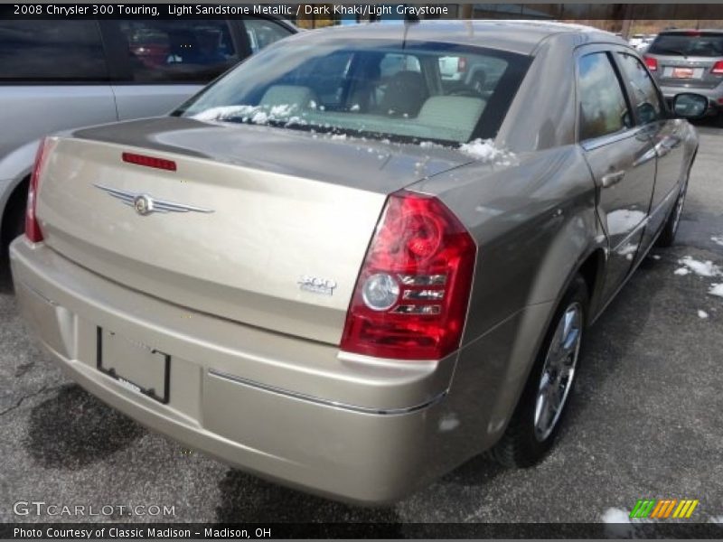 Light Sandstone Metallic / Dark Khaki/Light Graystone 2008 Chrysler 300 Touring