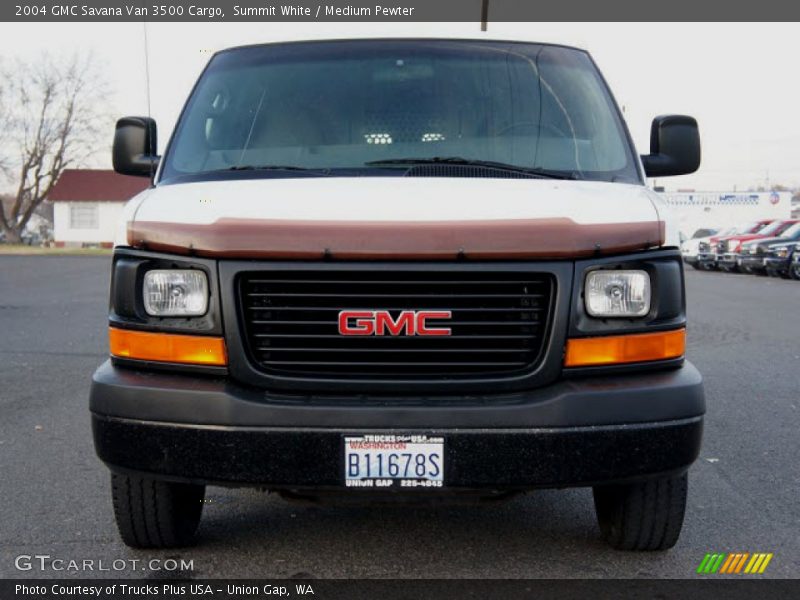 Summit White / Medium Pewter 2004 GMC Savana Van 3500 Cargo