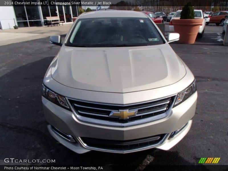 Champagne Silver Metallic / Jet Black 2014 Chevrolet Impala LT