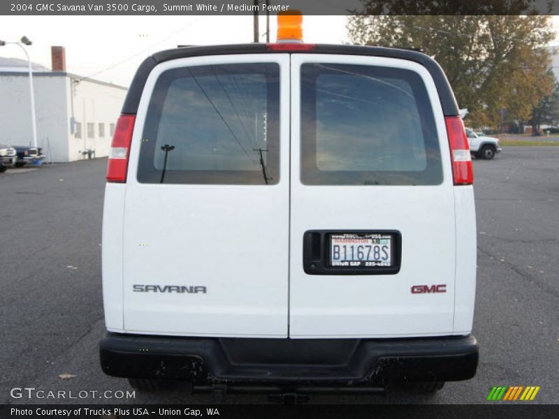 Summit White / Medium Pewter 2004 GMC Savana Van 3500 Cargo