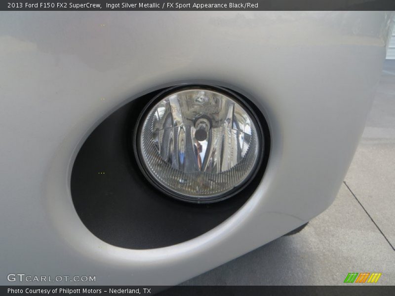 Ingot Silver Metallic / FX Sport Appearance Black/Red 2013 Ford F150 FX2 SuperCrew
