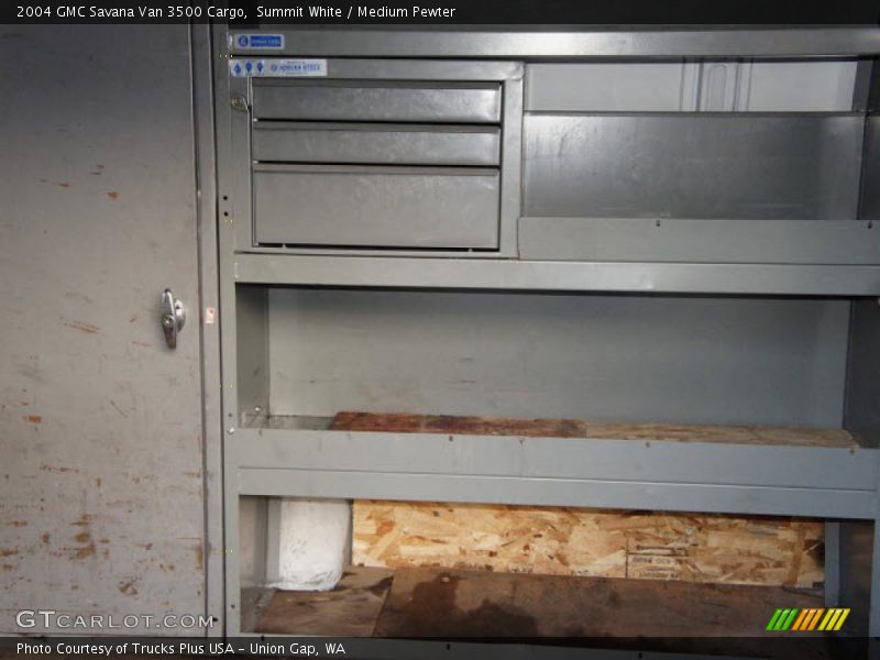 Summit White / Medium Pewter 2004 GMC Savana Van 3500 Cargo