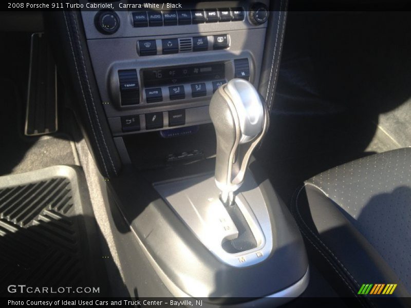 Carrara White / Black 2008 Porsche 911 Turbo Cabriolet