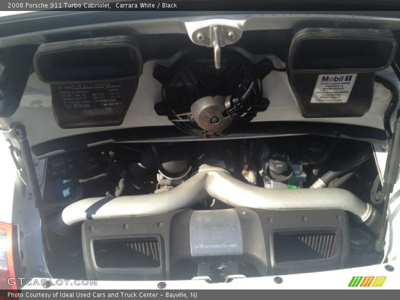 Carrara White / Black 2008 Porsche 911 Turbo Cabriolet